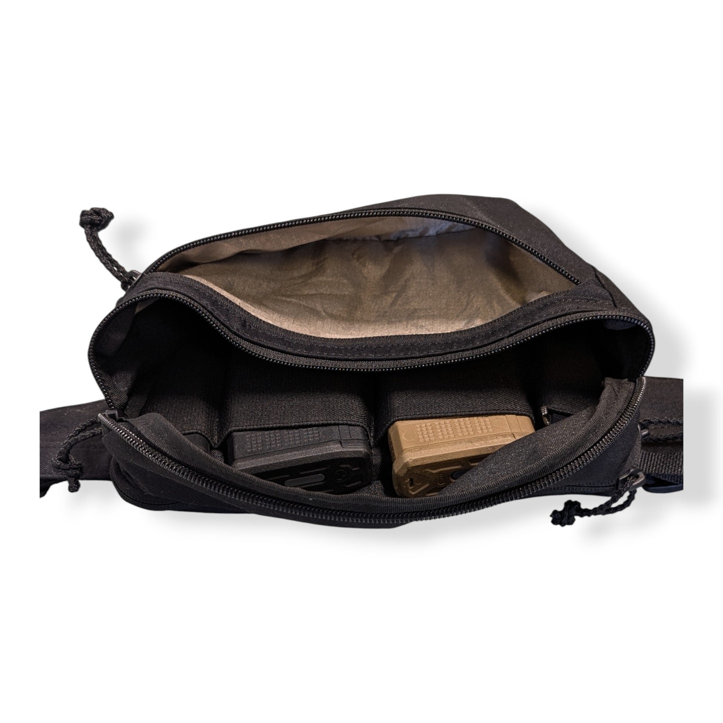 Black Concealed Carry Bum Bag