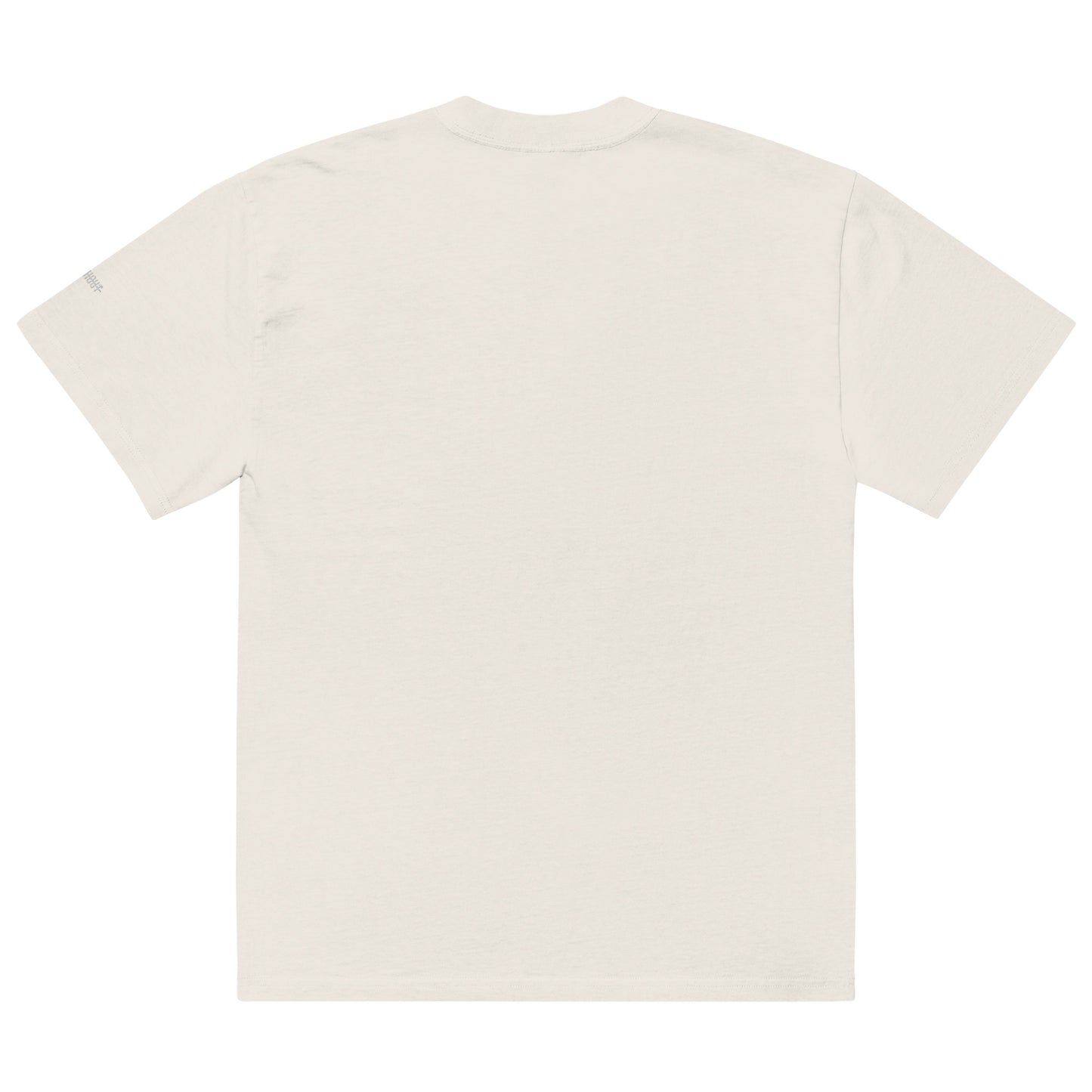 Heavy-Weighted Oversized Embroidered