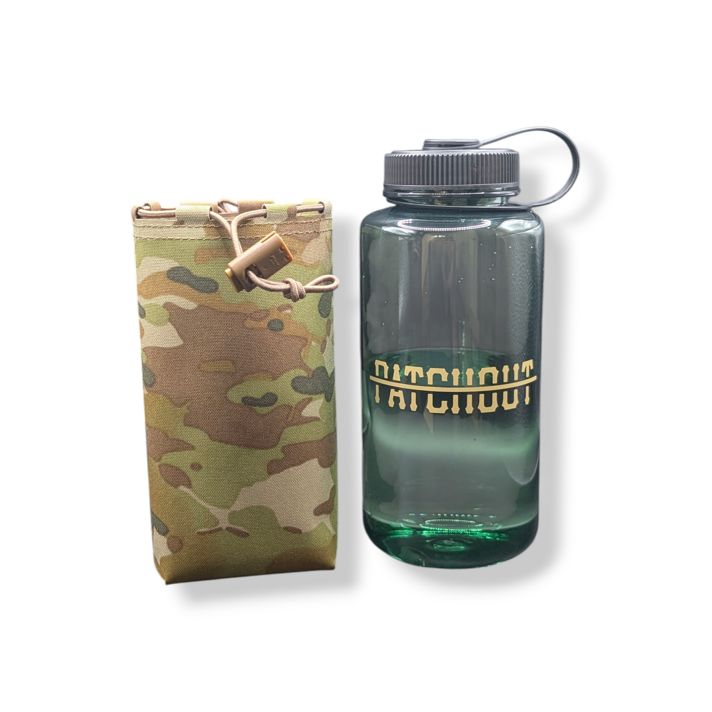 Patch Out 1 L Water Bottle & Pouch Bundle