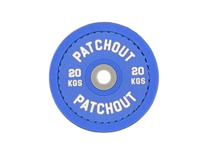 Weight Plate PVC Patches