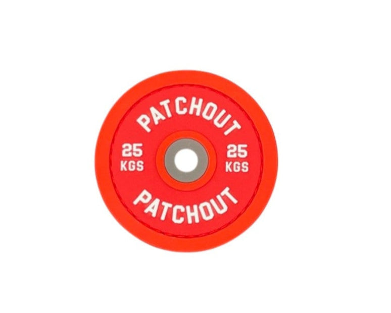 Weight Plate PVC Patches