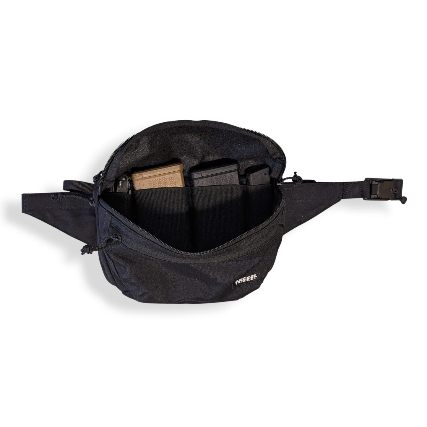 Black Concealed Carry Bum Bag