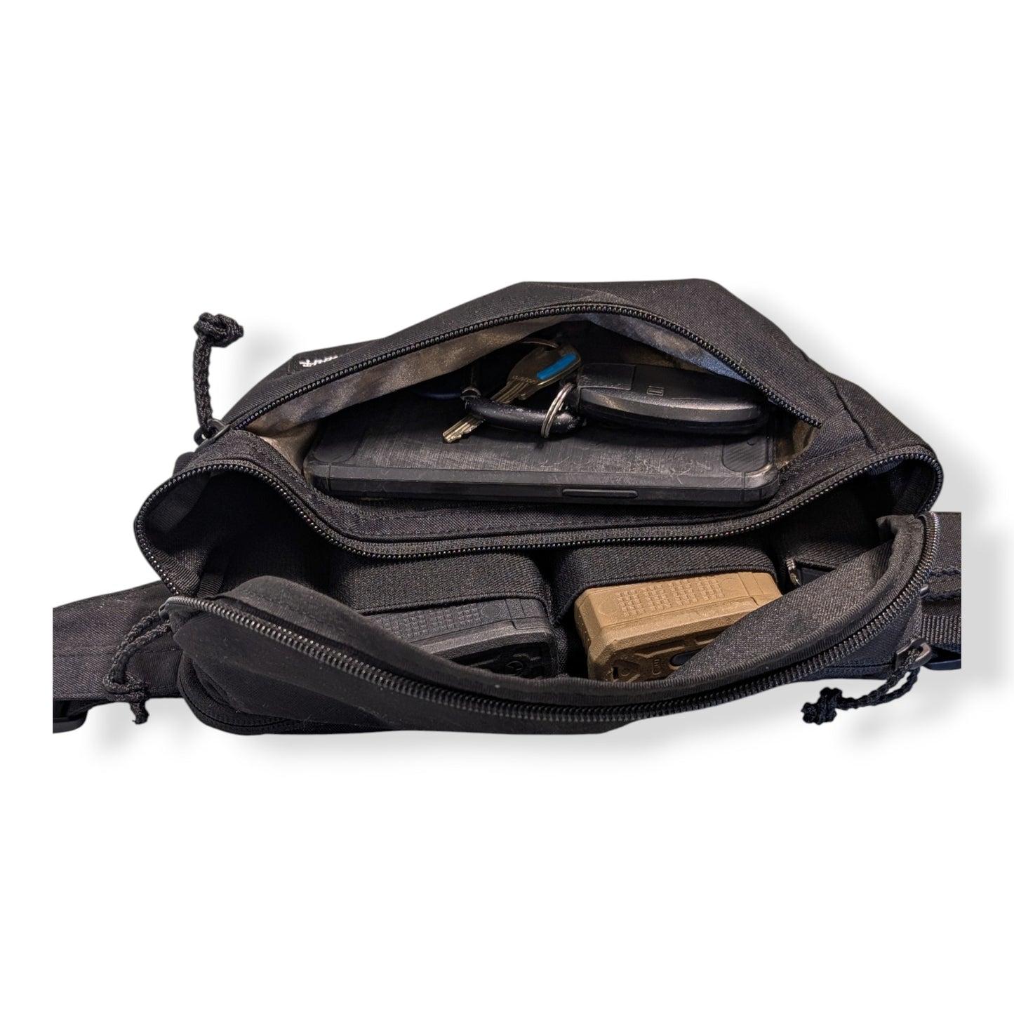 Black Concealed Carry Bum Bag