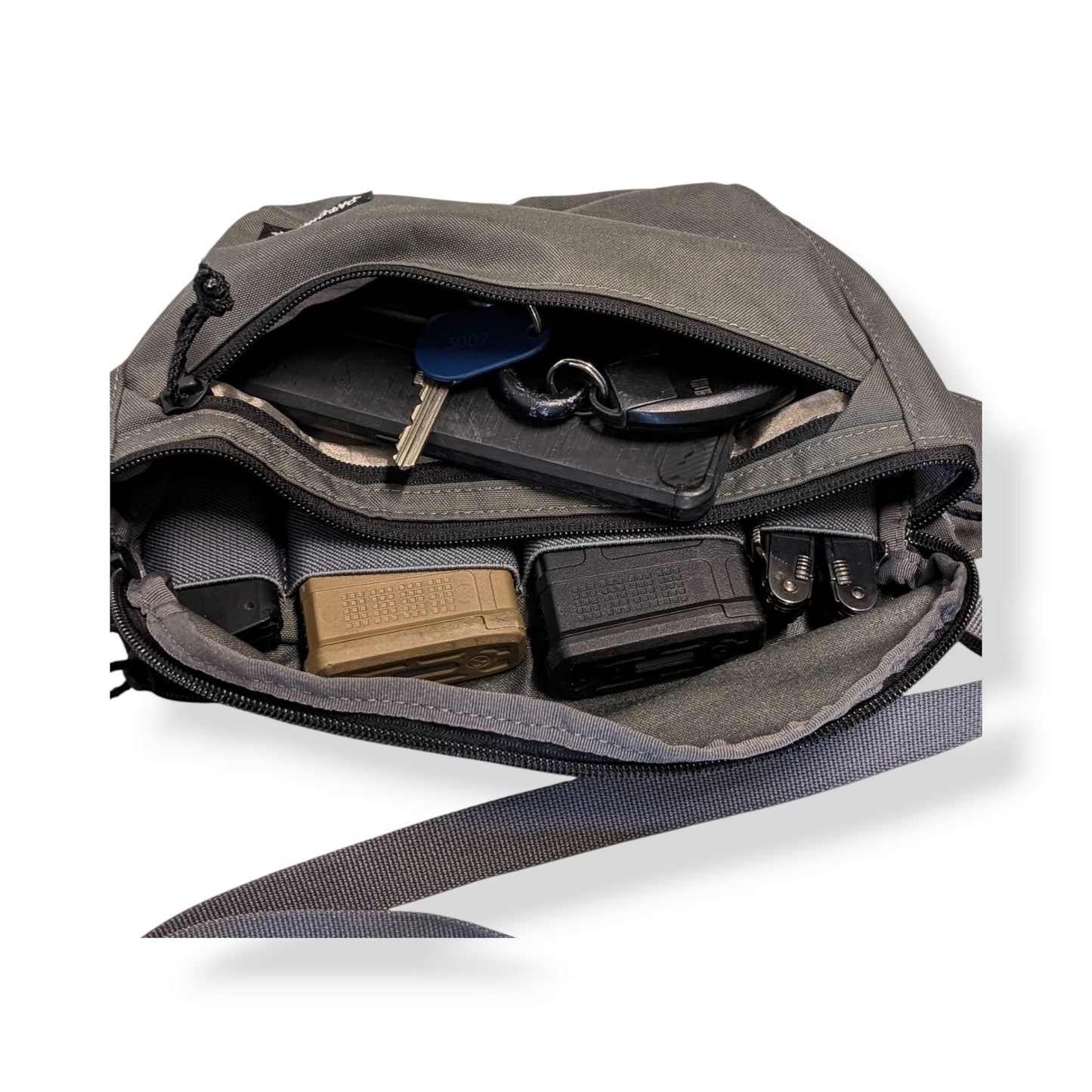 Grey Concealed Carry Bum Bags