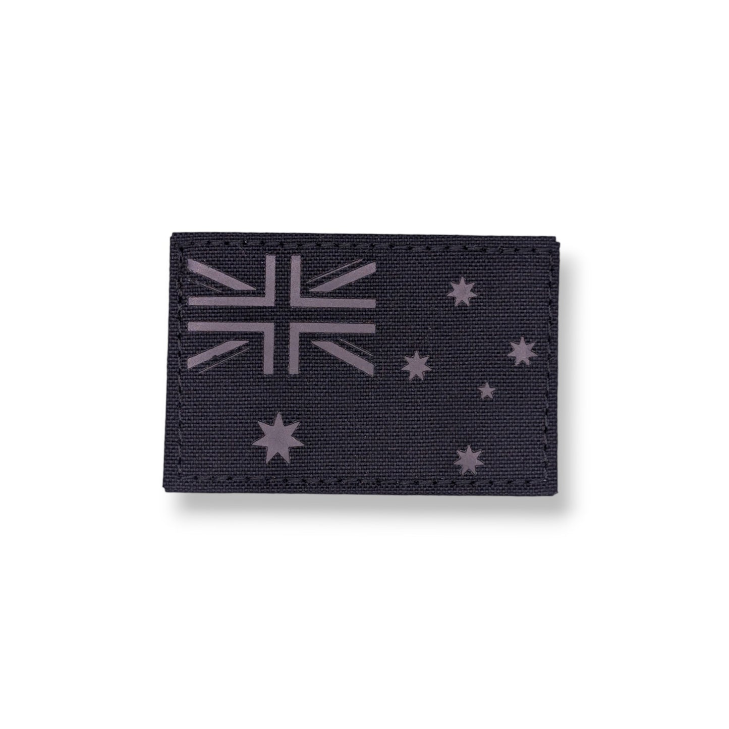 Black patch with Australian flag