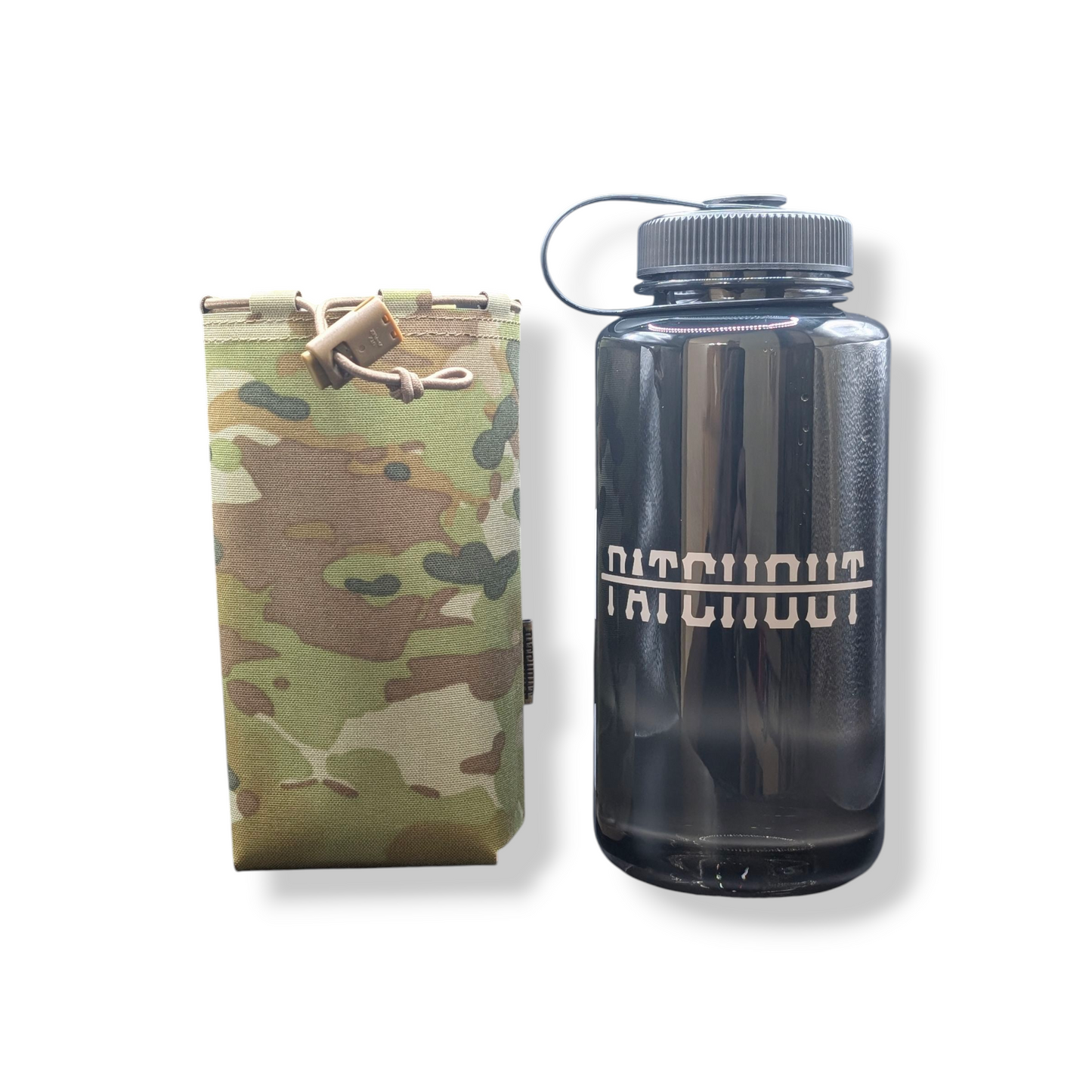 Patch Out 1 L Water Bottle & Pouch Bundle