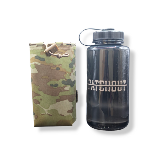 Patch Out 1 L Water Bottle & Pouch Bundle